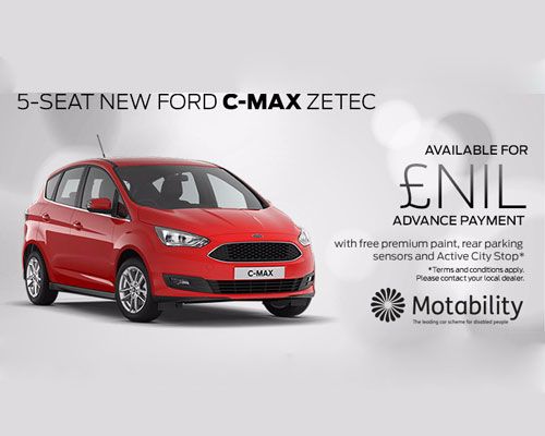 5-seat NEW C-MAX Zetec 1.6 125 PS manual