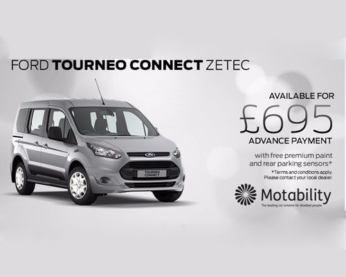 5-seat Tourneo Connect Zetec 1.5 TDCi 100PS manual