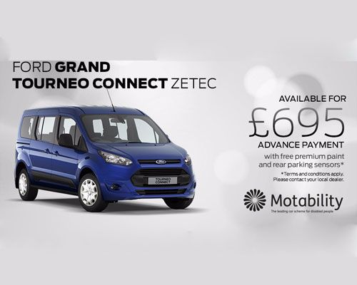 7-seat Grand Tourneo Connect Zetec 1.5 100PS manual