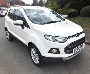 FORD ECOSPORT 2017 (67) at Hawkins Motors Wem