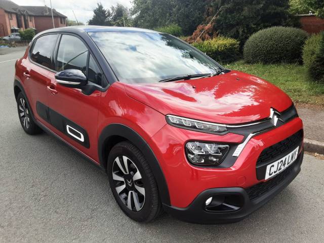 Citroen C3 1.2 PureTech Plus 5dr Hatchback Petrol Red