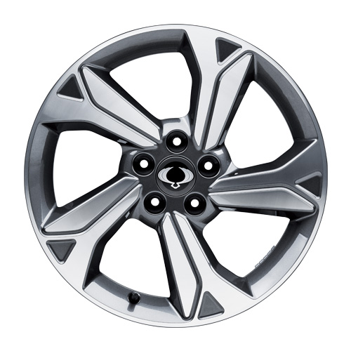SsangYong Tivoli: ULTIMATE<br>18” alloy wheels - diamond cut